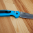 Складной нож Benchmade Mini Griptilian 556-BLU - Складной нож Benchmade Mini Griptilian 556-BLU