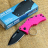 Складной нож Cold Steel Micro Recon 1 Spear Point Pink 27TDSP - Складной нож Cold Steel Micro Recon 1 Spear Point Pink 27TDSP