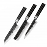 Набор кухонных ножей 3 в 1 Samura Blacksmith SBL-0220C