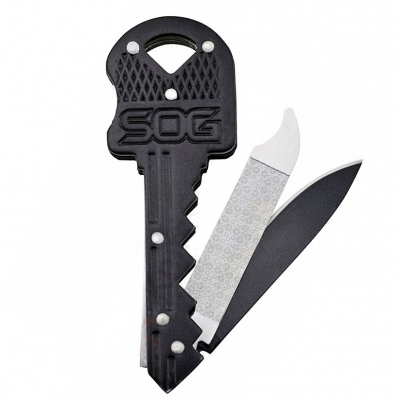 Брелок ключ-нож-пилка SOG Double Key Tool Knife and File KEY401 