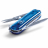 Многофункциональный складной нож-брелок Victorinox Синий прозрачный 0.6225.T2 - Многофункциональный складной нож-брелок Victorinox Синий прозрачный 0.6225.T2